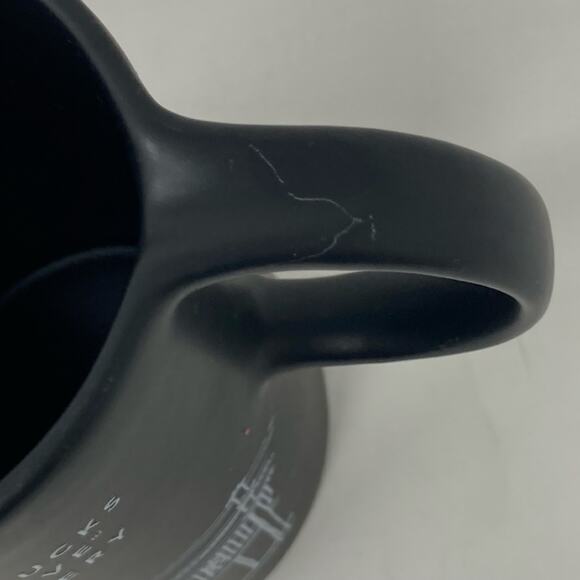 Starbucks Reserve Roastery Seattle Black Ceramic Coffee Tea Cup Mug Handle 10 oz - Picture 4 of 8